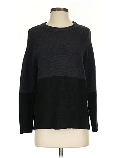 Pre-owned Stitches & Stripes Pullover Sweater In Black