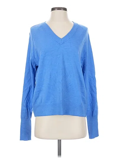 Pre-owned Stitches & Stripes Pullover Sweater In Blue