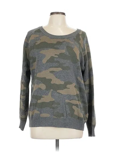 Pre-owned Stitches & Stripes Pullover Sweater In Gray