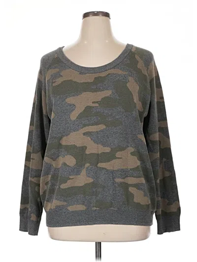 Pre-owned Stitches & Stripes Pullover Sweater In Gray