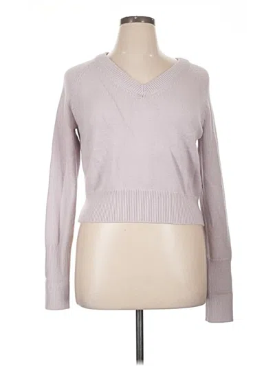 Pre-owned Stitches & Stripes Pullover Sweater In Gray