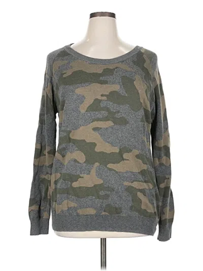 Pre-owned Stitches & Stripes Pullover Sweater In Gray