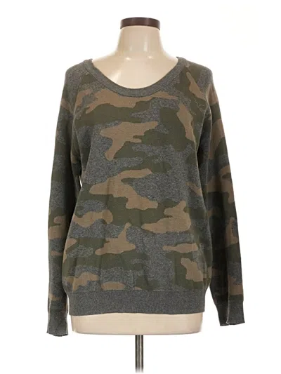 Pre-owned Stitches & Stripes Pullover Sweater In Gray
