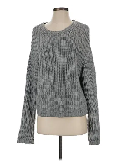 Pre-owned Stitches & Stripes Pullover Sweater In Gray