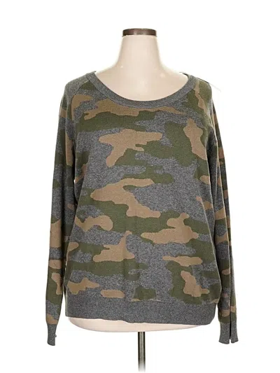 Pre-owned Stitches & Stripes Pullover Sweater In Green