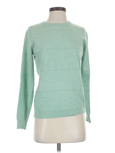 Pre-owned Stitches & Stripes Pullover Sweater In Green