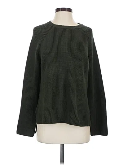Pre-owned Stitches & Stripes Pullover Sweater In Green