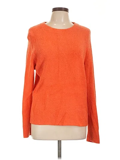 Pre-owned Stitches & Stripes Pullover Sweater In Orange