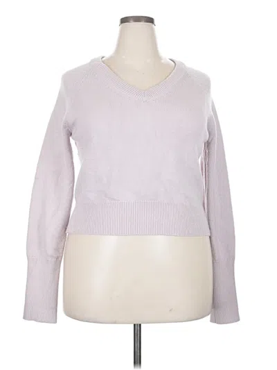 Pre-owned Stitches & Stripes Pullover Sweater In Purple