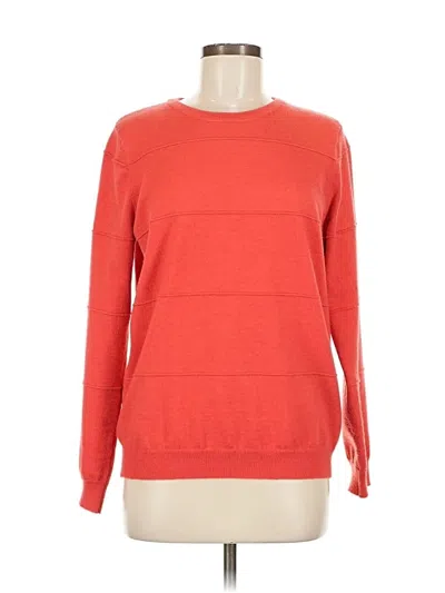 Pre-owned Stitches & Stripes Pullover Sweater In Red