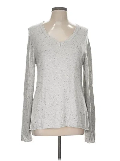 Pre-owned Stitches & Stripes Pullover Sweater In Silver