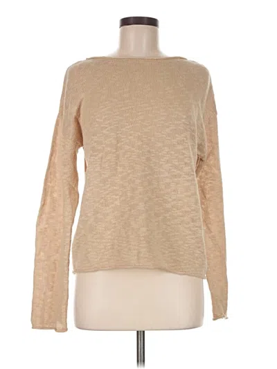 Pre-owned Stitches & Stripes Pullover Sweater In Tan