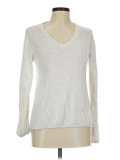 Pre-owned Stitches & Stripes Pullover Sweater In White