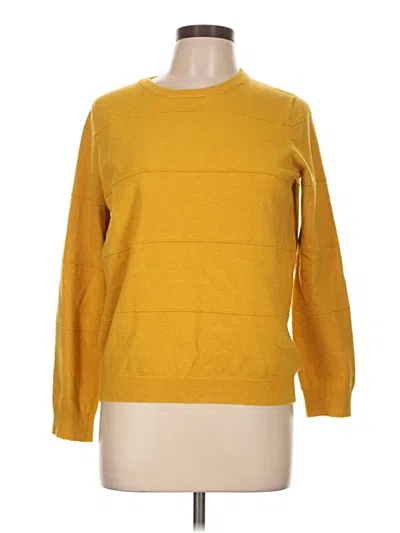 Pre-owned Stitches & Stripes Pullover Sweater In Yellow