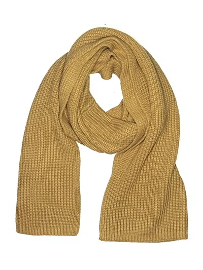 Pre-owned Stitches & Stripes Scarf In Tan