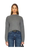 Stitches & Stripes Troy Crewneck Pullover In Grey
