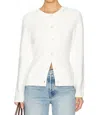 Stitches & Stripes Turner Cardigan In Chalk In White