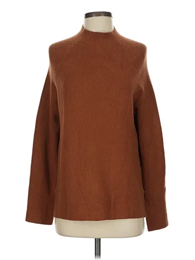 Pre-owned Stitches & Stripes Turtleneck Sweater In Brown