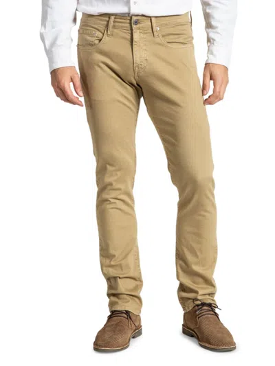 Stitch's Jeans Men's Barfly High Rise Slim Fit Jeans In Tan