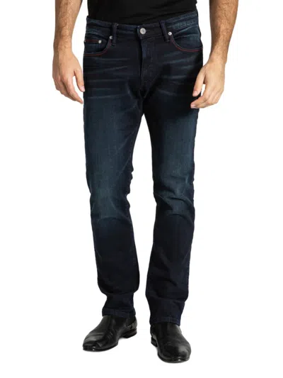 Stitch's Jeans Men's Barfly Whiskered Slim Fit Jeans In Tacoma Blue