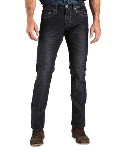 Stitch's Jeans Men's Rustic Slim Fit Corduroy Jeans In Dark Lavender