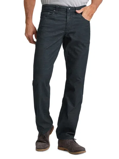 Stitch's Jeans Men's Rustic Slim Fit Corduroy Jeans In Onyx