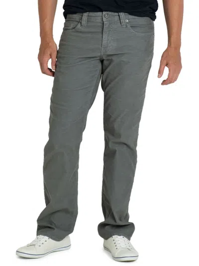 Stitch's Jeans Men's Rustic Straight Leg Corduroy Jeans In Stone