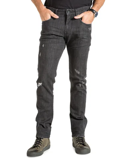 Stitch's Jeans Men's Whiskered Slim Fit Jeans In Hayden