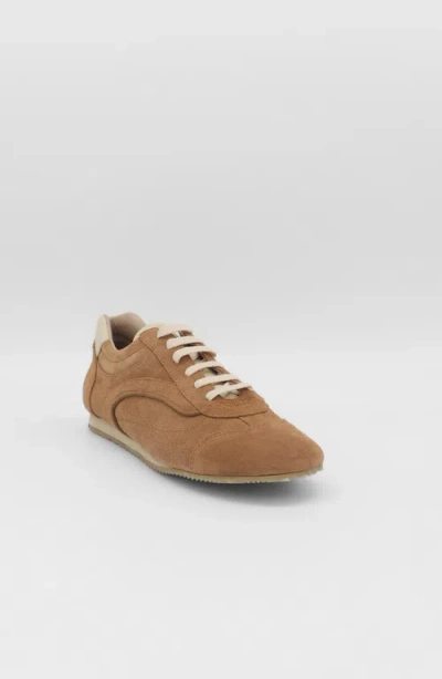 Stivali New York Agiata Essential Leather Sneakers In Brown
