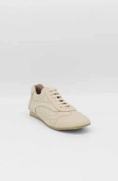 Stivali New York Agiata Essential Leather Sneakers In Neutral