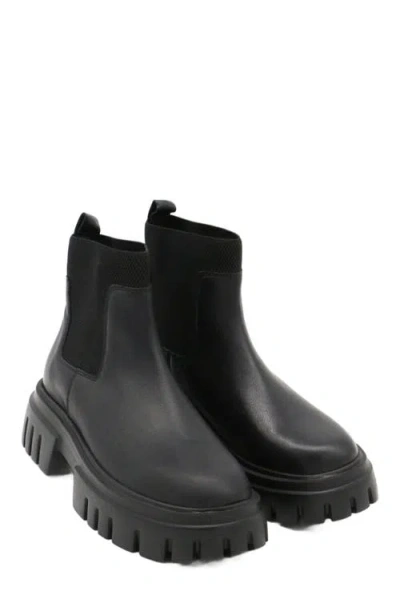 Stivali New York Agora Platform Chelsea Boots In Black