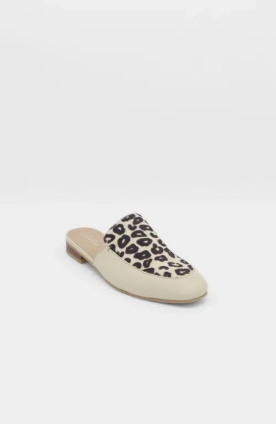 Stivali New York Bond Slip-on Leather Mules In Neutral