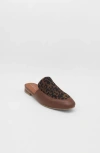 Stivali New York Bond Slip-on Leather Mules In Brown
