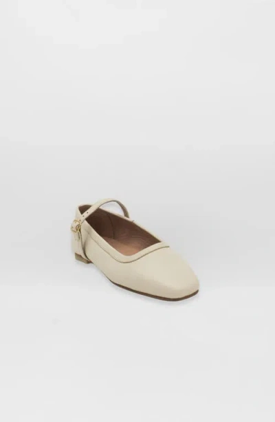 Stivali New York Eterna Mary Jane Ballet Flat In Neutral