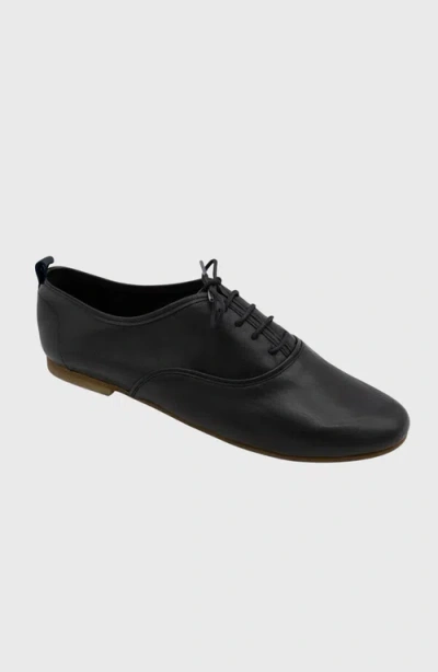 Stivali New York Maku Oxford Flats In Black