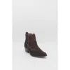 Stivali New York Nomad Western Cowboy Booties In Brown