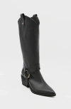 Stivali New York Penelope Western Cowboy Convertible Boots In Black