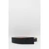 Stivali New York Sonia Knot Tie Leather Belt In Black