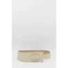 Stivali New York Sonia Knot Tie Leather Belt In Brown