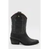 Stivali New York Unstoppable Western Cowboy Boots In Black