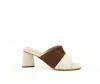 Stivali New York Women's Soulmate Heel Mule In Ivory/tan In Multi