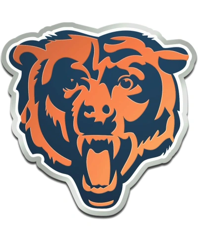 Stockdale Chicago Bears Metallic Freeform Logo Auto Emblem In Multi
