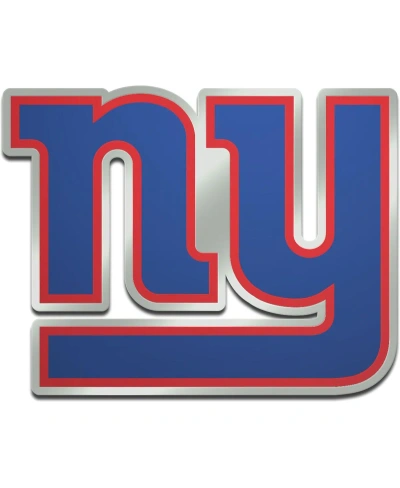 Stockdale New York Giants Metallic Freeform Logo Auto Emblem In Royal
