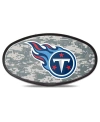 STOCKDALE TENNESSEE TITANS PLASTIC OVAL FIXED 2" DIGI CAMO HITCH RECEIVER