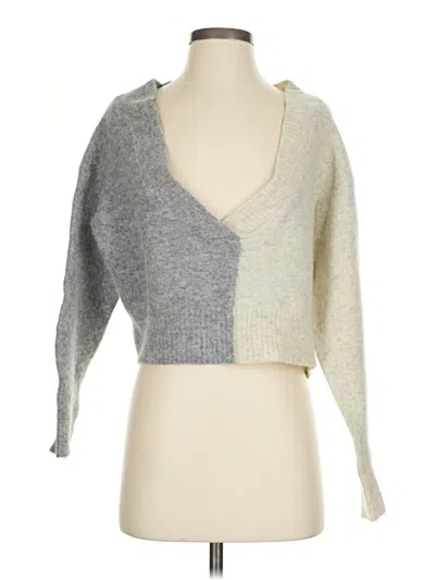 Pre-owned Stockholm Atelier & Other Stories Cardigan Sweater In Gray