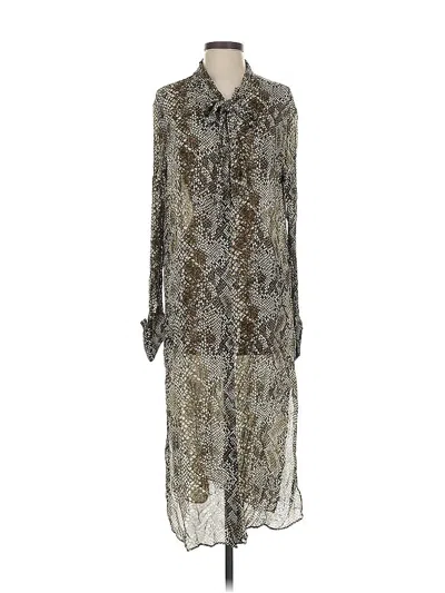 Pre-owned Stockholm Atelier & Other Stories Casual Dress In Green