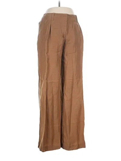 Pre-owned Stockholm Atelier & Other Stories Linen Pants In Brown