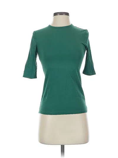 Pre-owned Stockholm Atelier & Other Stories Short Sleeve Turtleneck In Green