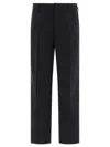 Stockholm Surfboard Club Club Sune Trousers Black In Black