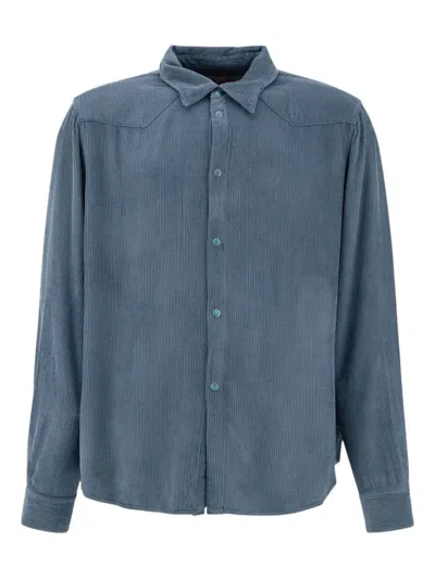 STOCKHOLM SURFBOARD CLUB CORDUROY BUTTONED SHIRT